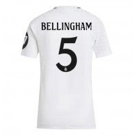 Camiseta Real Madrid Jude Bellingham #5 Primera Equipación Replica 2024-25 para mujer mangas cortas